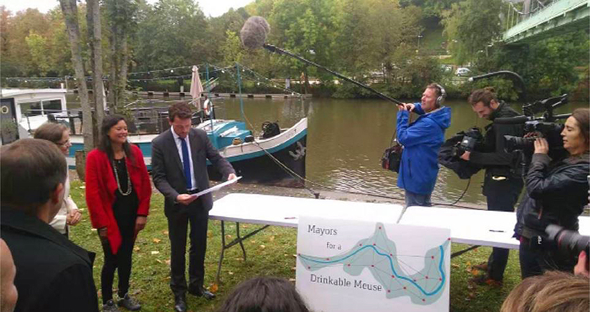 Mayors for drinkable Meuse
